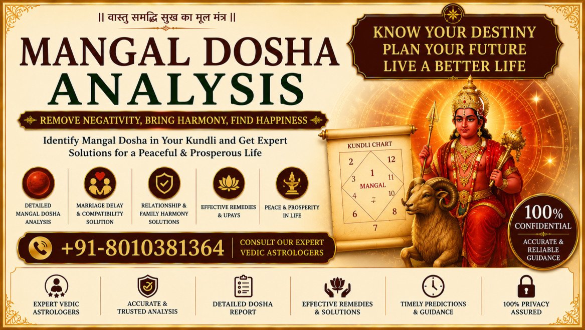 Mangal Dosha Analysis