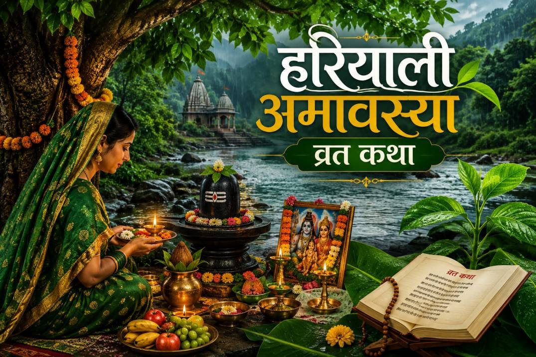 हरियाली अमावस्या व्रत कथा