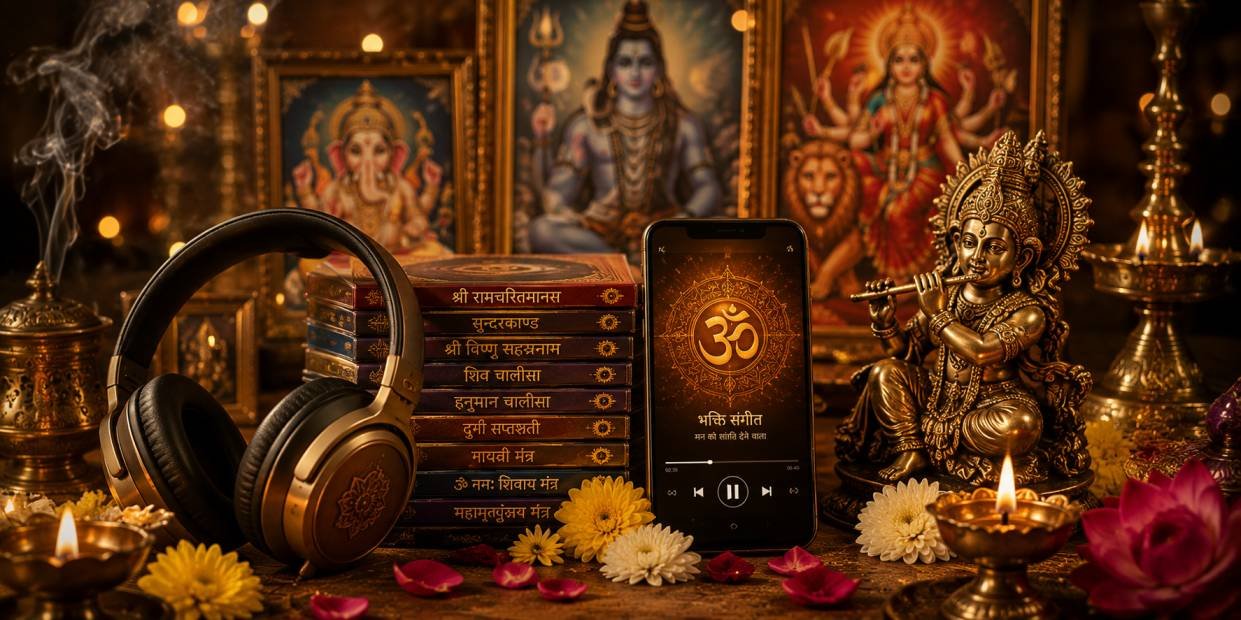 Listen. Chant. Connect with the Divine.