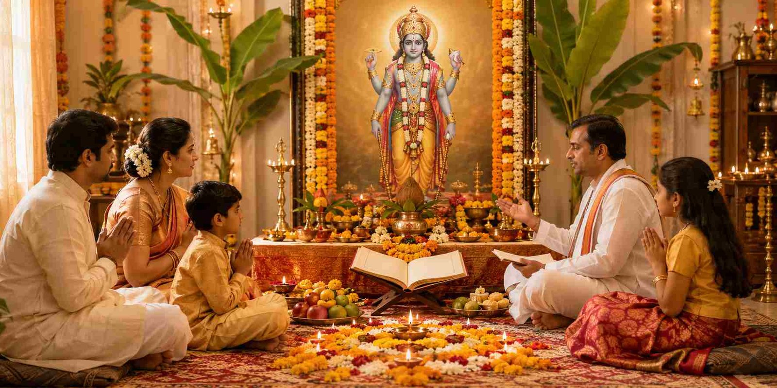 पूर्णिमा पर क्यों सुनी जाती है सत्‍यनारायण व्रत कथा?