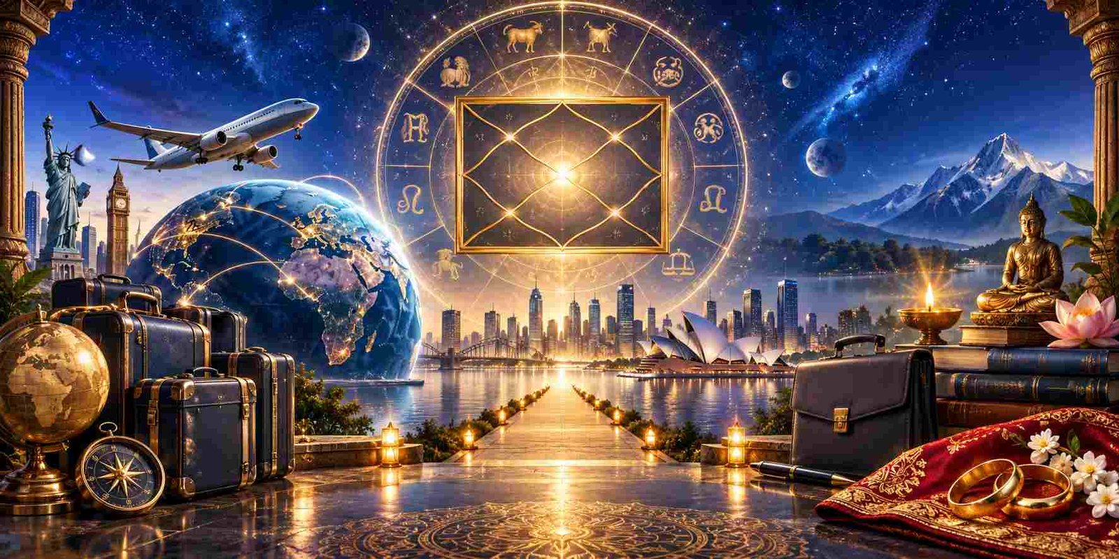 Detailed Foreign Settlement Astrology Report