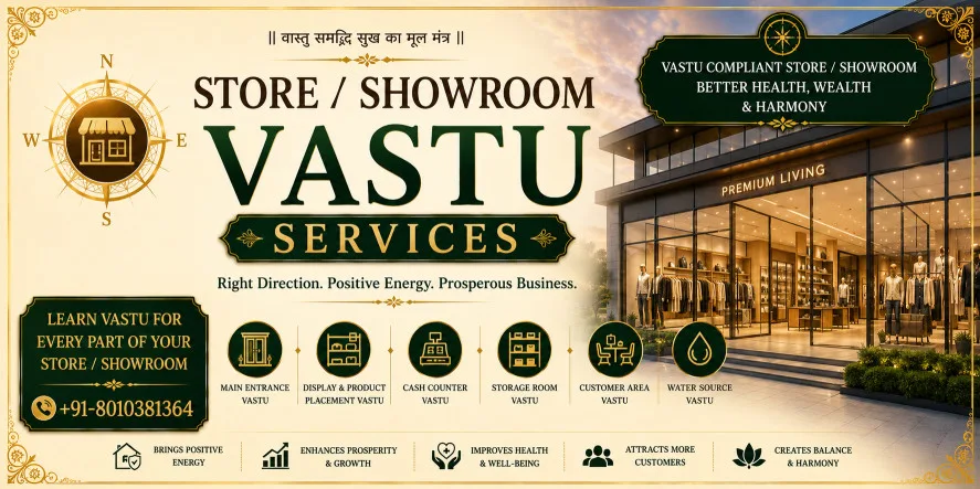 Store / Showroom Vastu