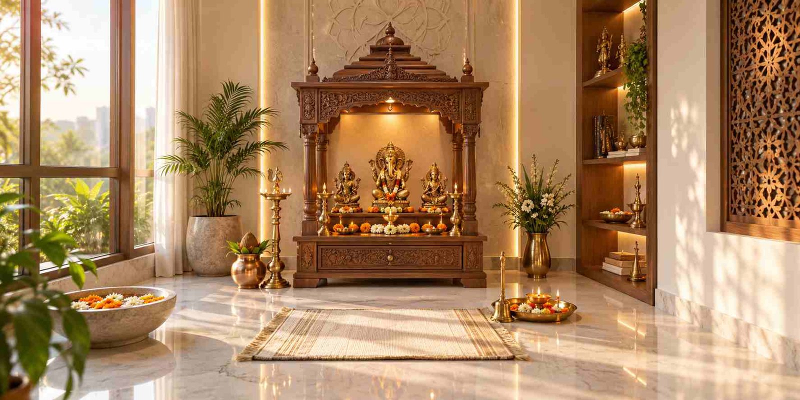 Prayer Room and Temple Placement