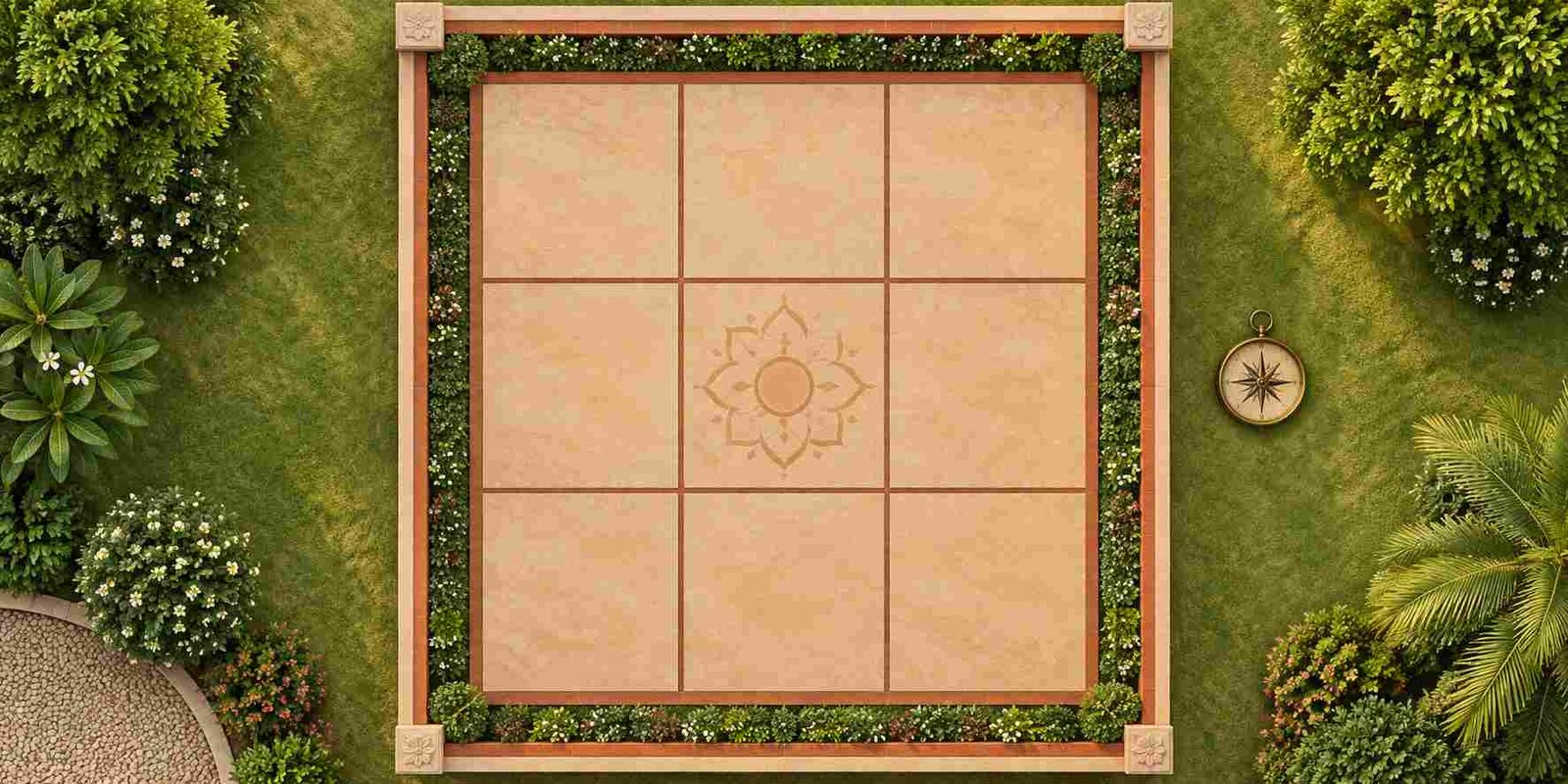 Division of Directions in a Plot