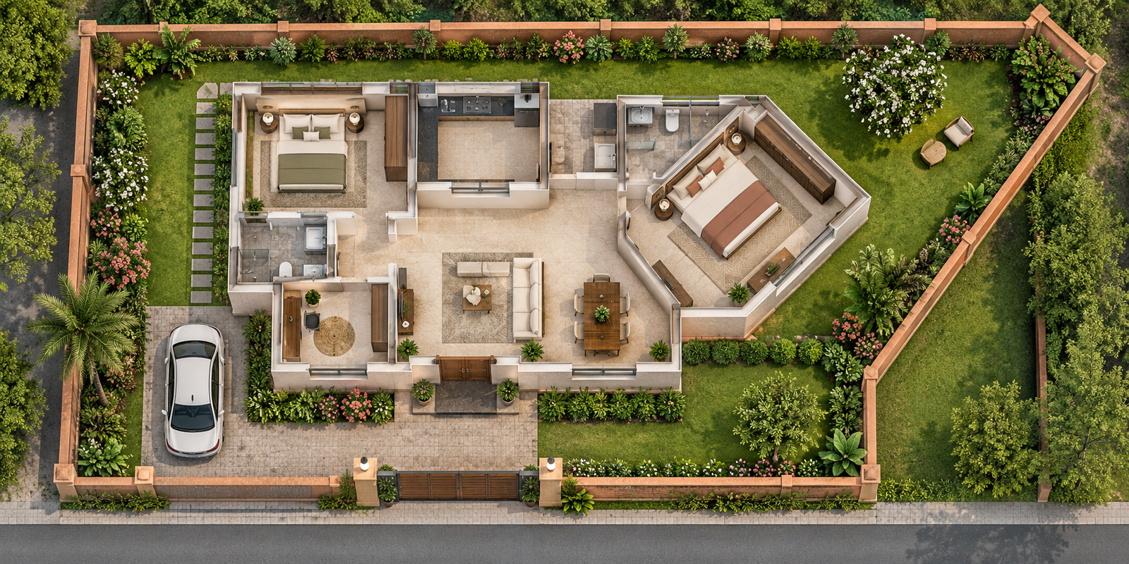 Effect of Plot, Building and Bedroom Shapes