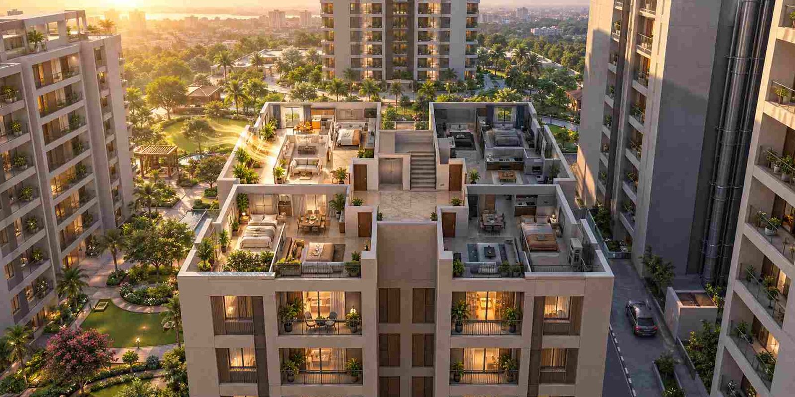 Effects on Flats in Apartment Complexes