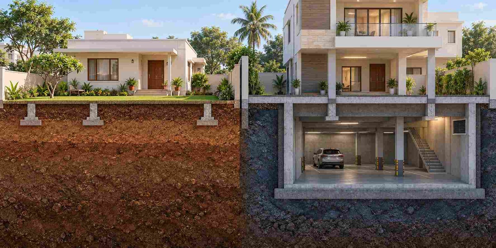 Basements in Neighbouring Buildings