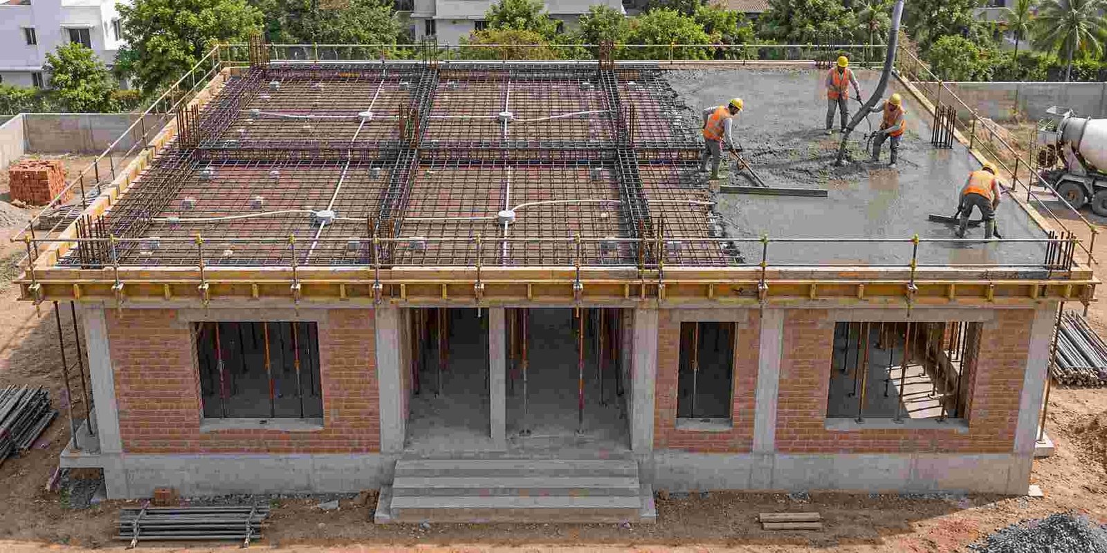 Roof Slab Construction